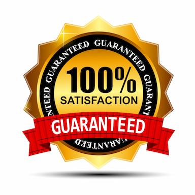 The Pressure King 100% Satisfaction Guarantee